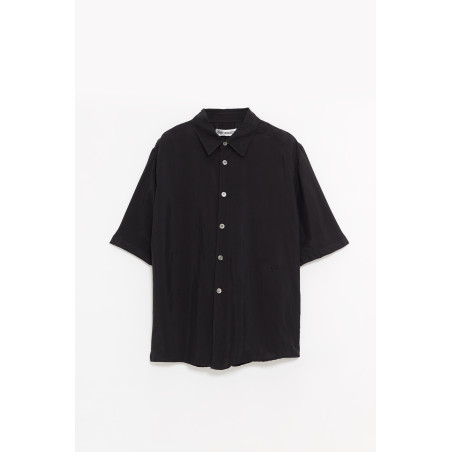 OUR LEGACY CHAR BLACK DUSTVEIL CUPRO BEYOND SHIRT